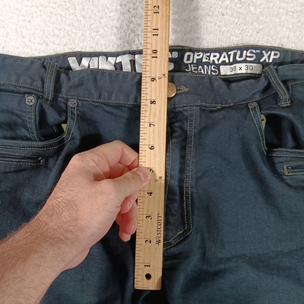 Viktos Operatus XP Tactical Mens 38X30 Blue 12oz Denim Tactical Stretch AR Mag - Picture 11 of 14
